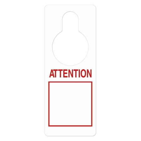 Handle Hanger - Attention