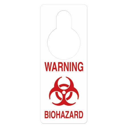Handle Hanger - Warning Biohazard