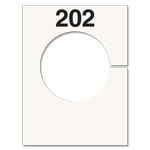 Laundry Tags - Text 1 Side