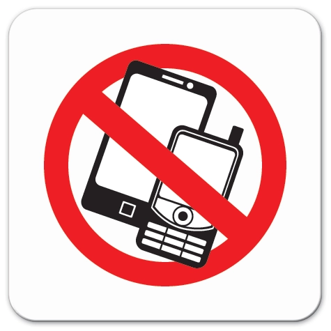 No Cell Phone - Symbol Only