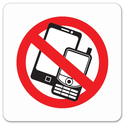 No Cell Phone - Symbol Only