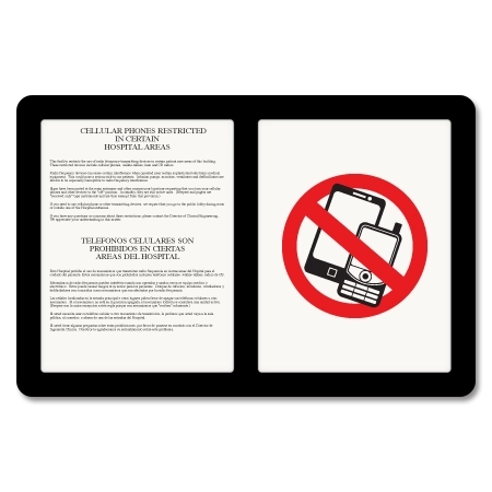 No Cellular Phone with Inserts