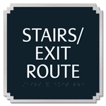 "To Exit" Egress Sign - CA Compliant