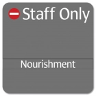 1-Slot Staff Room ID Sign