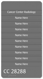 10-Panel Changeable Policy Sign