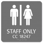 Staff Only Sign - Unisex