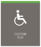 2-Line Custom Regulatory Sign