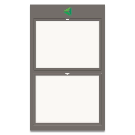21.375" x 12.5625" Menu Board w/Logo