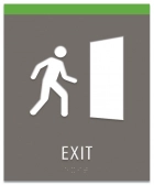 Exit Sign w/Symbol
