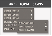Directional Signs