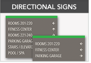 Directional Signs