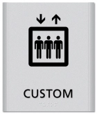 1-Line Custom Symbol Sign