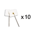 Cubicle Pins - Set of 10