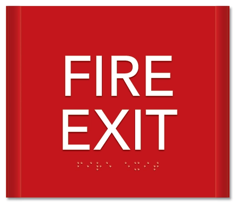 Fire Exit Sign