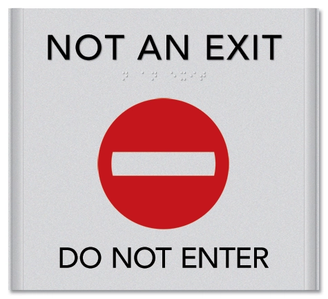 Not An Exit Sign